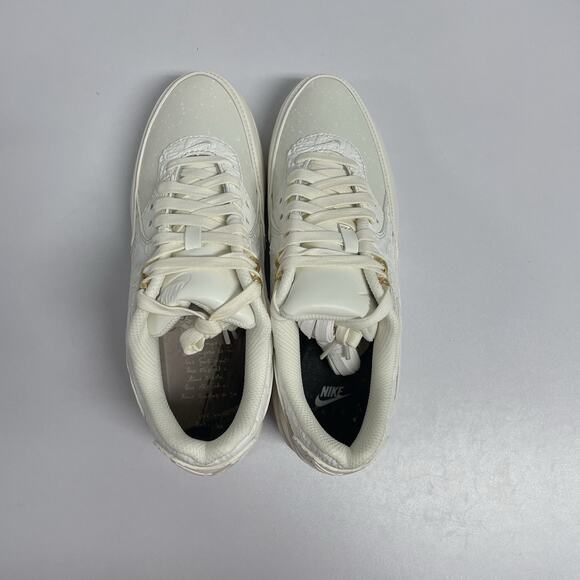 Nike Air Max 90 Sail Slawn FD6492 100 Size 14 White Gold Artist Limited Rare main image 10